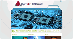 Desktop Screenshot of digitechelektronik.com