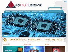 Tablet Screenshot of digitechelektronik.com